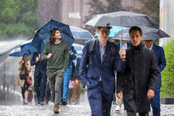 Rainy arrival on Hönggerberg