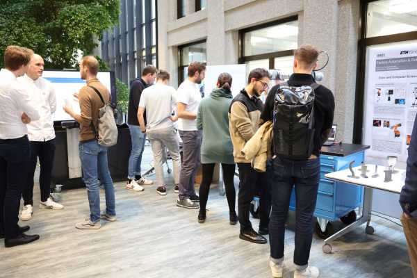 Visitors in the CLA hall
